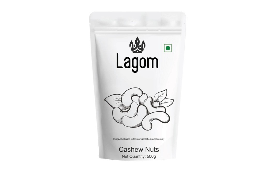 Lagom Cashew Nuts    Pack  500 grams